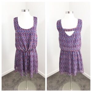 BeBop geometric tribal print dress